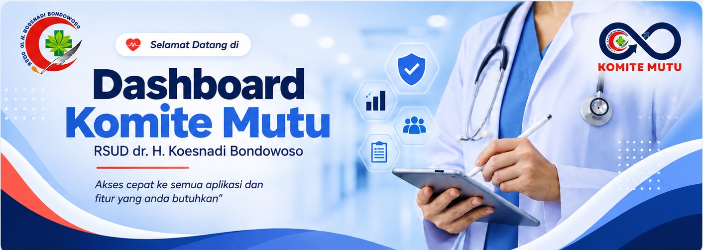 Dashboard Komite Mutu RSUD dr. H. Koesnadi Bondowoso
